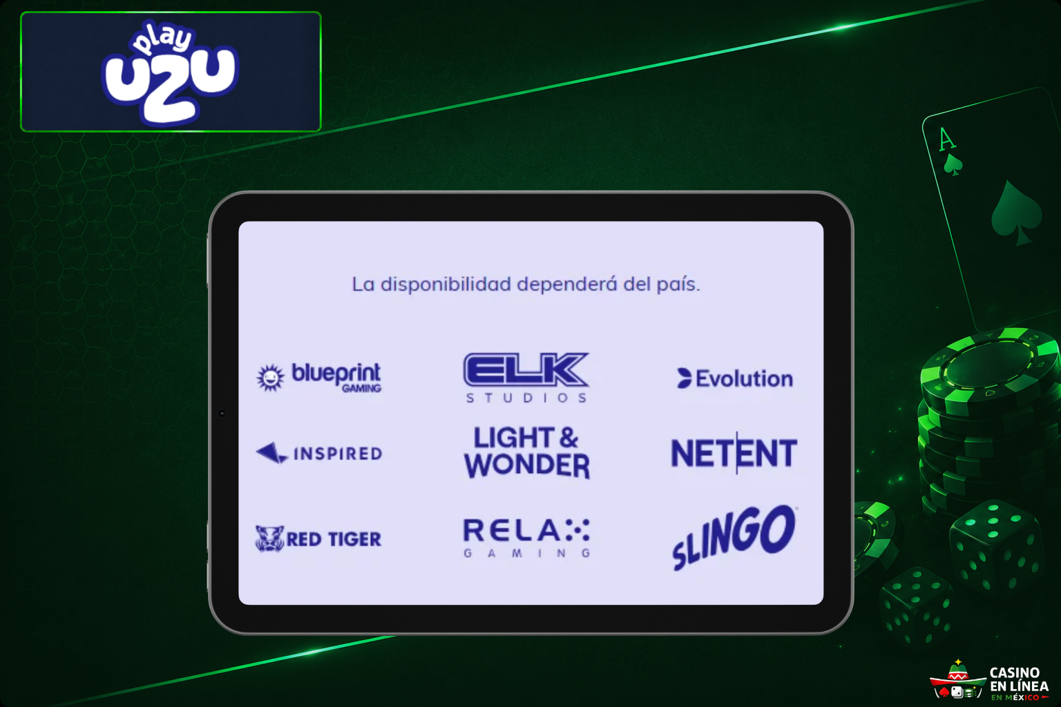 Proveedores Destacados PlayUzu Casino