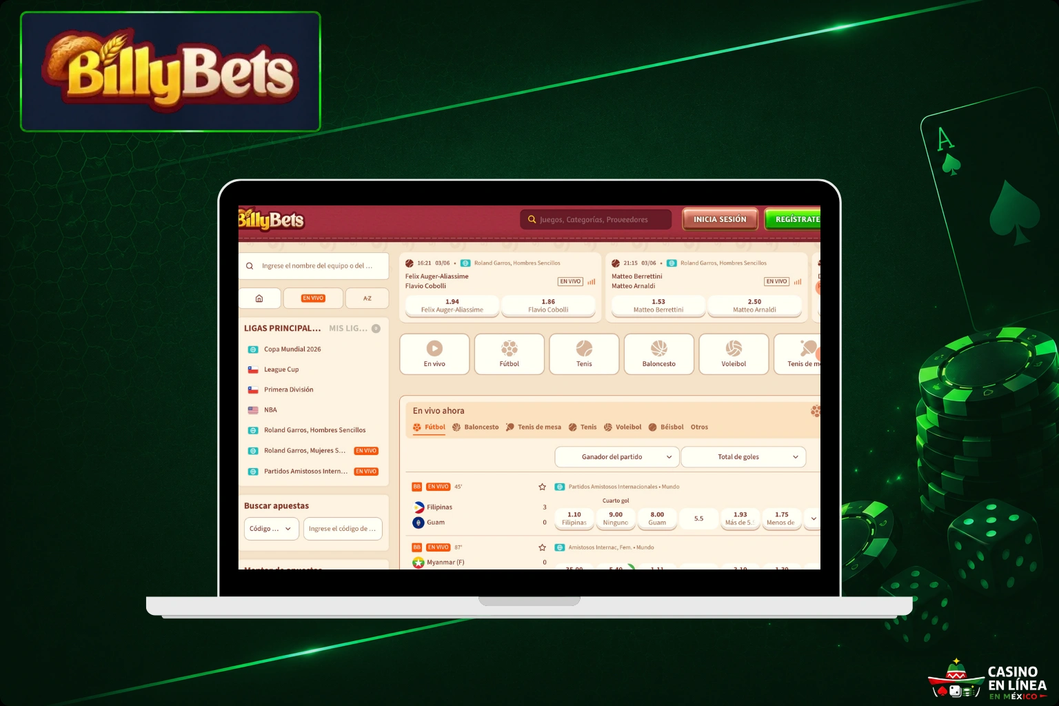 Apuestas de deportes virtuales