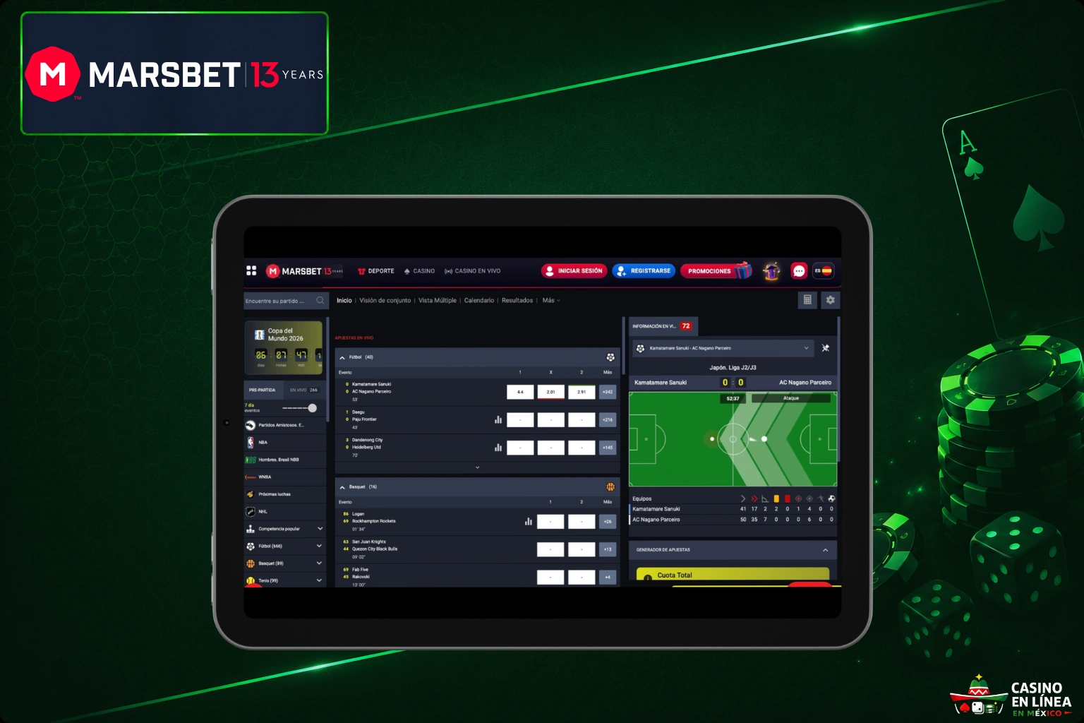 Apuestas de deportes virtuales