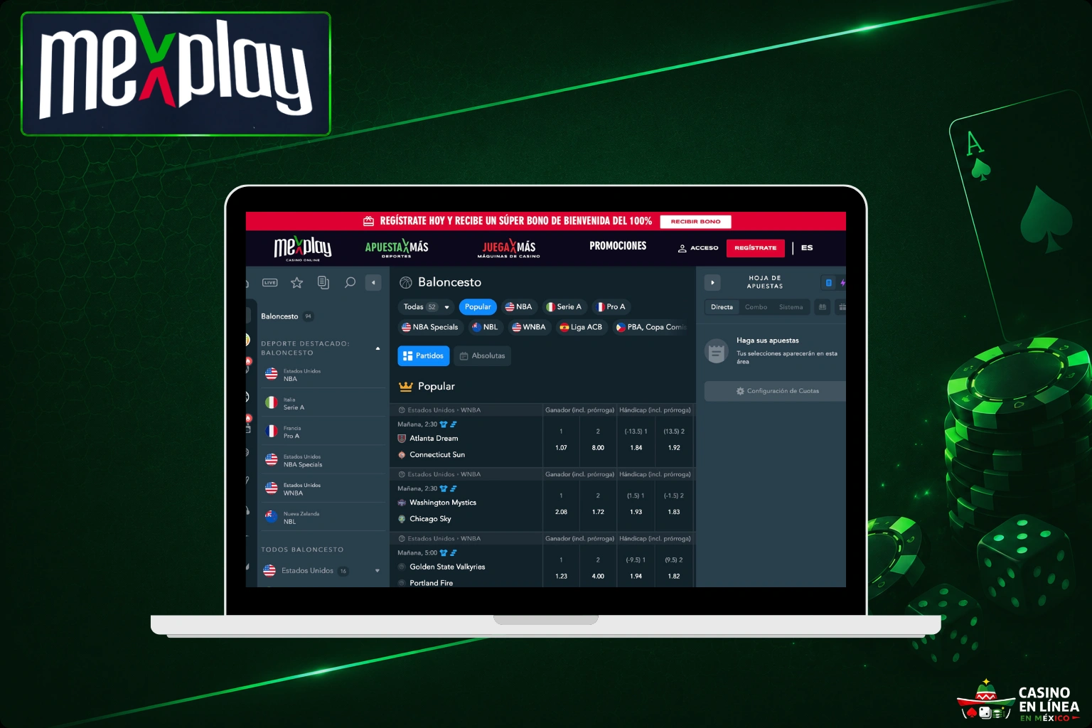 Apuestas de deportes virtuales