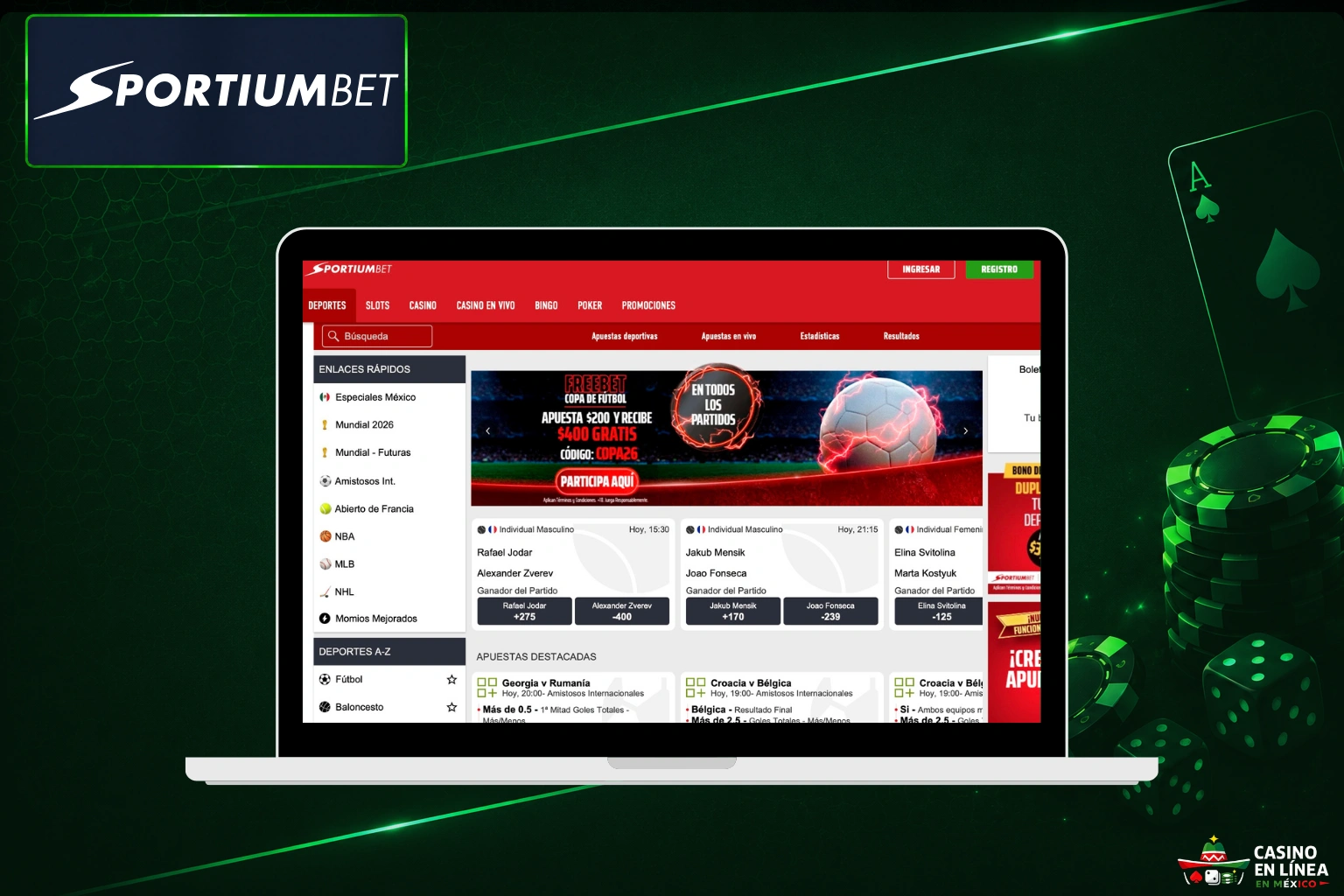 Apuestas de deportes virtuales