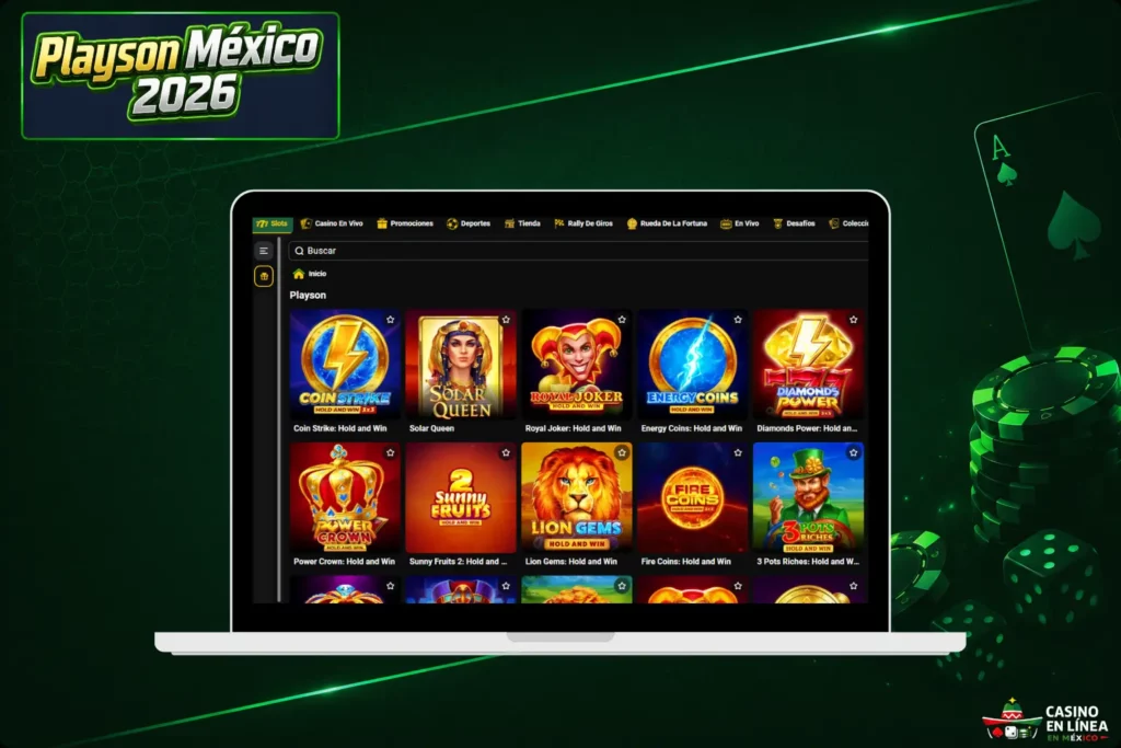 Mejores Casinos con Bonos Sin Depósito para Playson