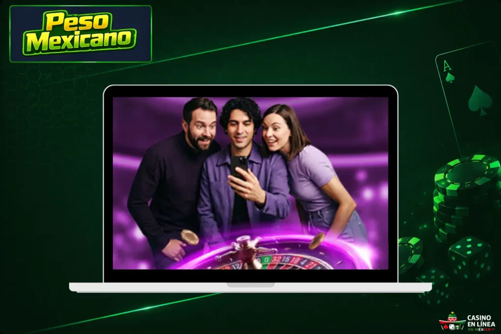 ¿Qué juegos de casino puedes disfrutar utilizando pesos mexicanos